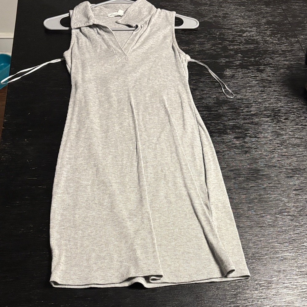 Hippie Rose Ribbed Gray Top